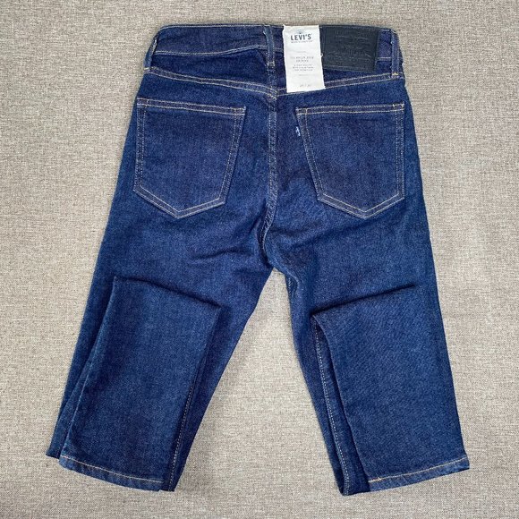 Levi's 721 Selvedge Skinny Denim Jean Women 25 x 30 High Rise Italian Fabric NWT - Picture 7 of 16